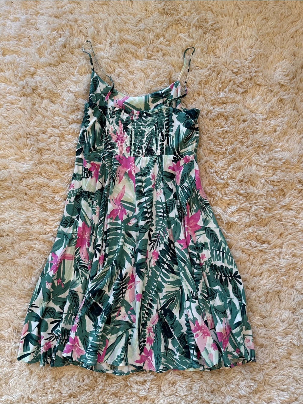 Old Navy brand Hawaiian print dress women’s size medium - Picture 3 of 6